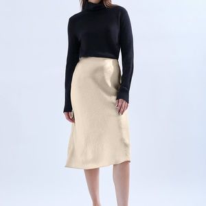 Aritzia Midi Slip Skirt - Denude NWT